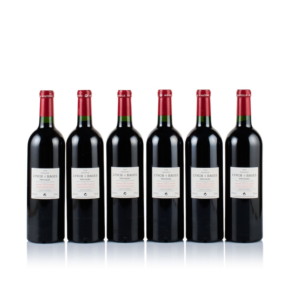 Château Lynch-Bages, Pauillac, Grand Cru Classé, 2008 (6 x 750ml) - 3