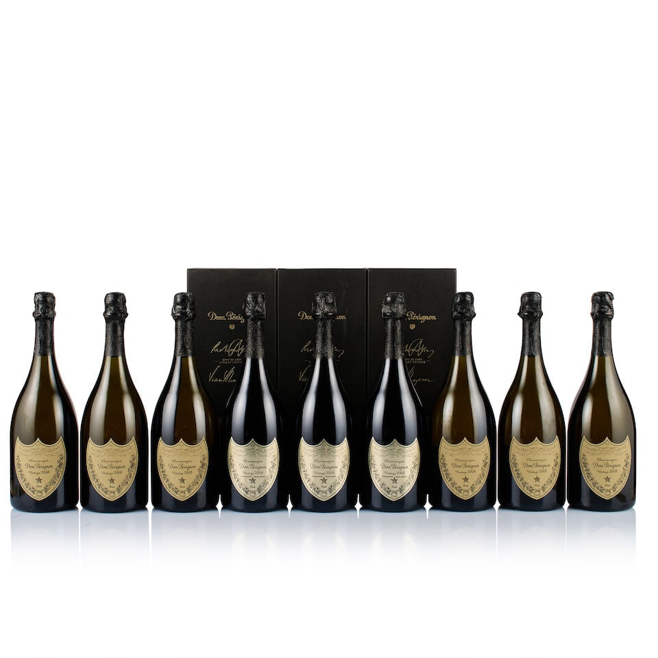 Mixed Lot of Champagne Dom Pérignon, Vintage, Brut, 2008 (9 x 750ml) (1 of 3)