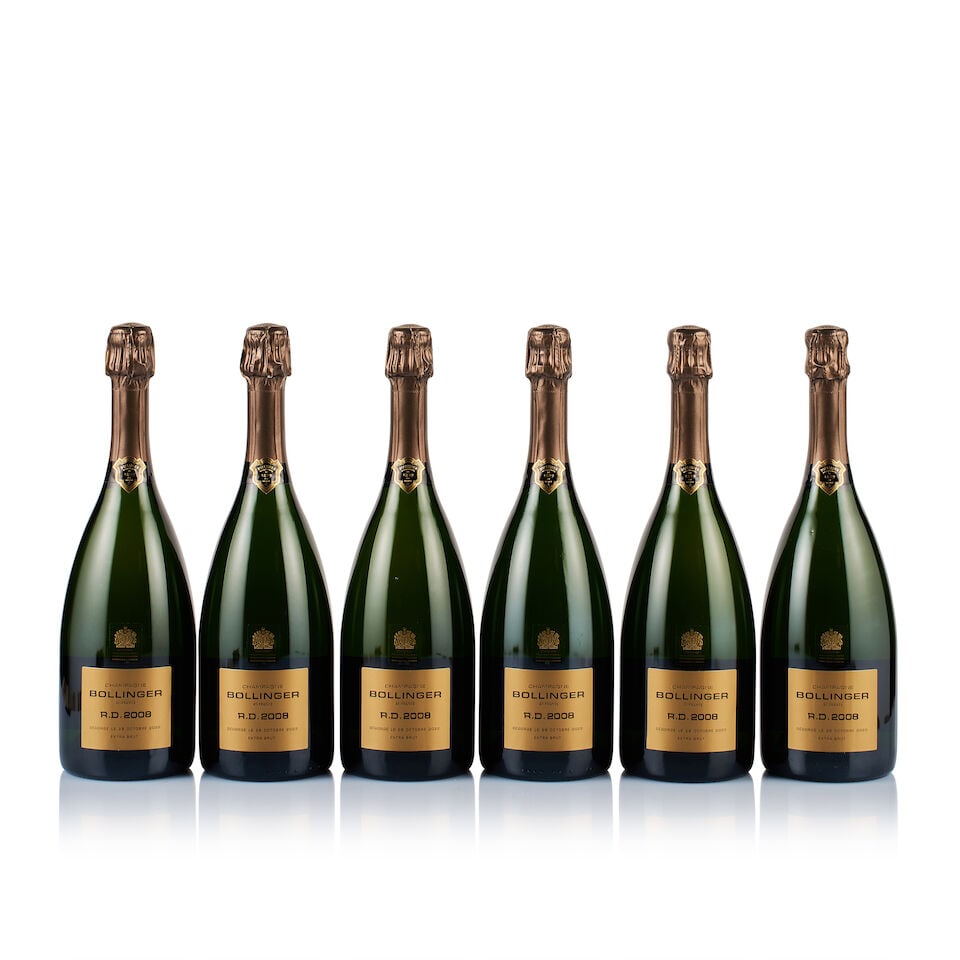 Champagne Bollinger, R.D., Extra Brut, 2004 & 2008 (6 x 750ml & 1 x Magnum): Champagne Bollinger, R.D., Extra Brut, 2004 (1 x Magnum) Region: Champagne Fill Level: excellent Capsule: ok Cork: ok Label: excellent appearance Packaging: original presentation box within original