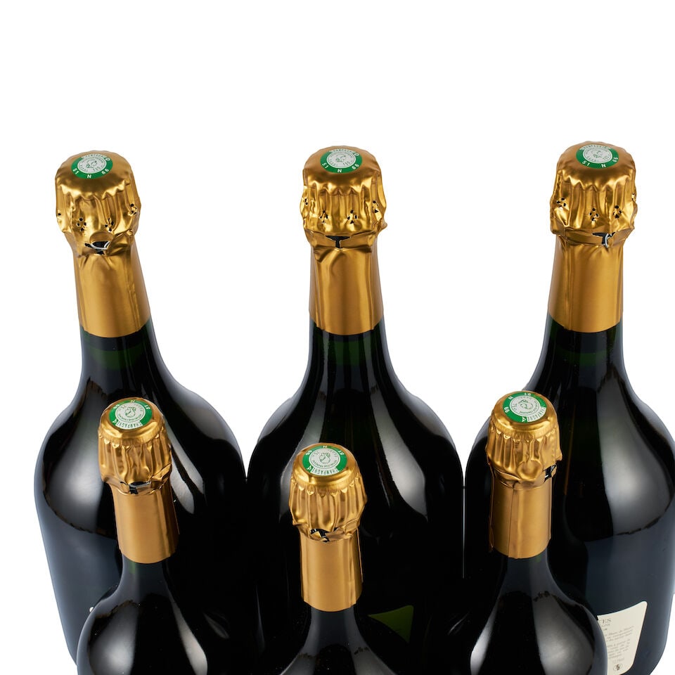 Champagne Taittinger, Comtes de Champagne, Blanc de Blancs, Brut, 2006 (3 x 750ml & 3 x Magnum) - 2