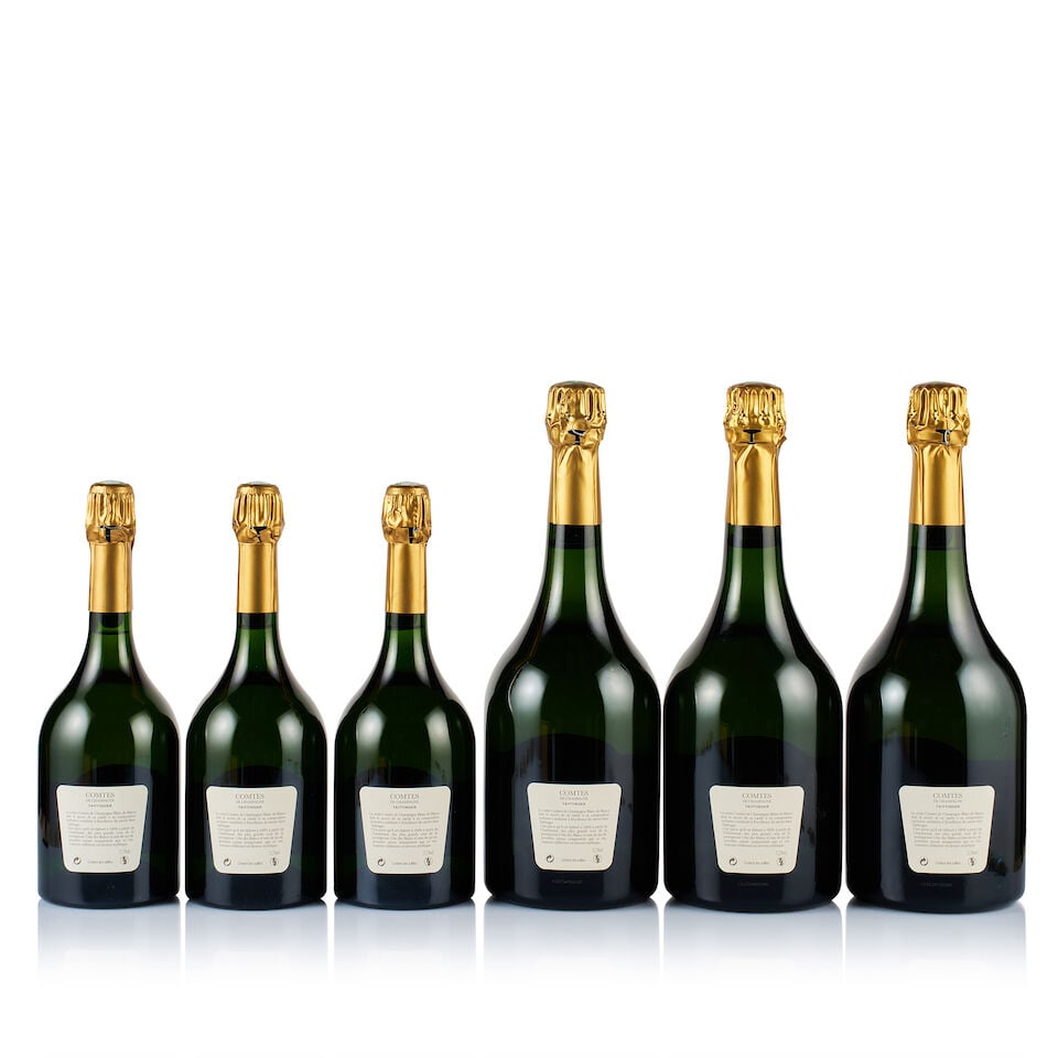 Champagne Taittinger, Comtes de Champagne, Blanc de Blancs, Brut, 2006 (3 x 750ml & 3 x Magnum) - 3