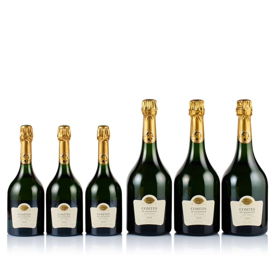 Champagne Taittinger, Comtes de Champagne, Blanc de Blancs, Brut, 2006 (3 x 750ml & 3 x Magnum) - 4