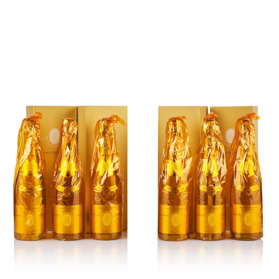 Champagne Louis Roederer, Cristal, Brut, 2008 (6 x 750ml): Champagne Louis Roederer, Cristal, Brut, 2008 (6 x 750ml) Region: Champagne Fill Level: excellent Capsule: ok Cork: ok Label: excellent appearance Packaging: 6x original presentation boxes within orig