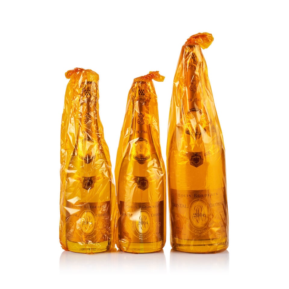 Champagne Louis Roederer, Cristal, Brut, 2004 & 2006 (2 x 750ml & 1 x Magnum) - 3