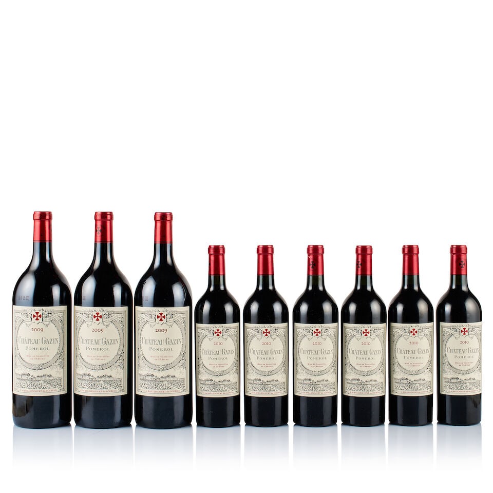 Château Gazin, Pomerol, 2009 & 2010 (6 x 750ml & 3 x Magnum) - 4