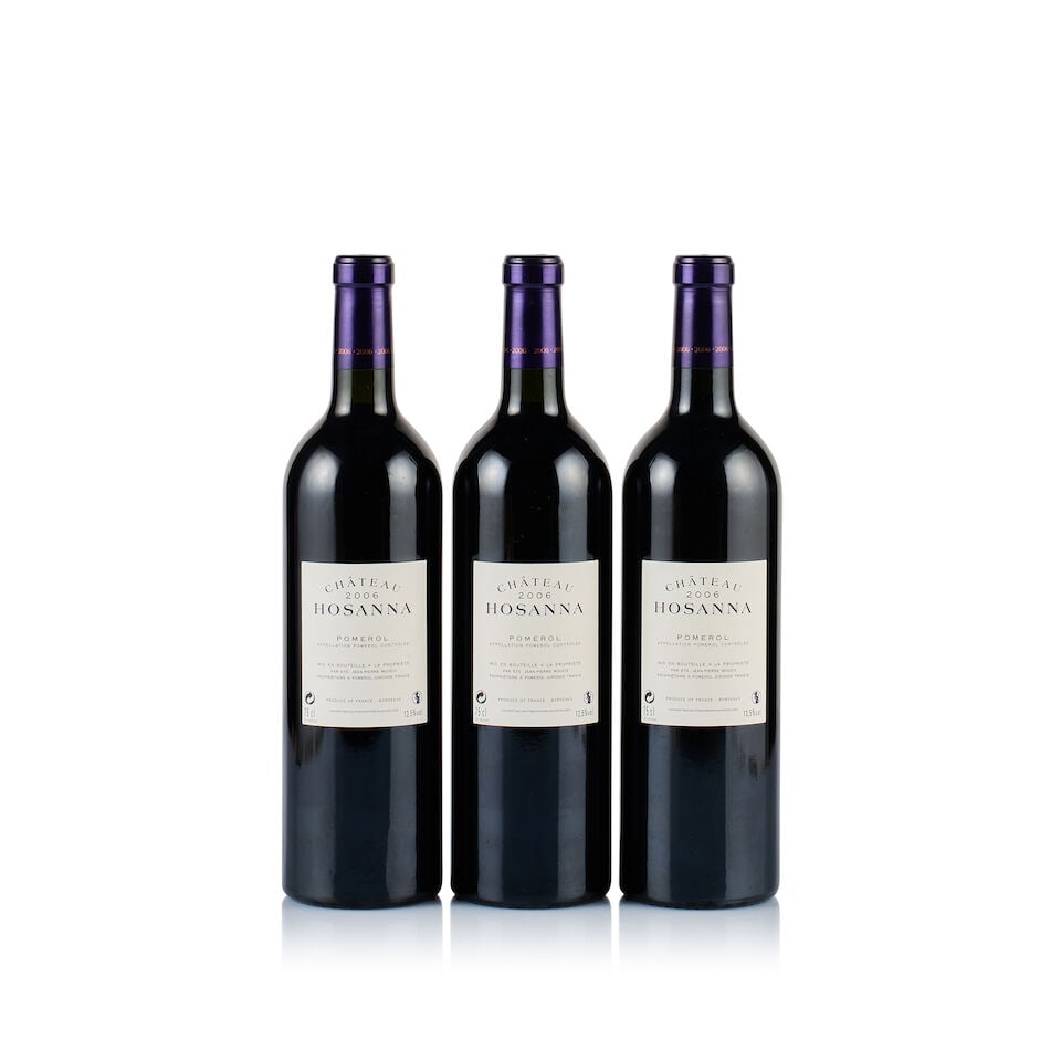 Château Hosanna, Pomerol, 2006 (3 x 750ml) - 3
