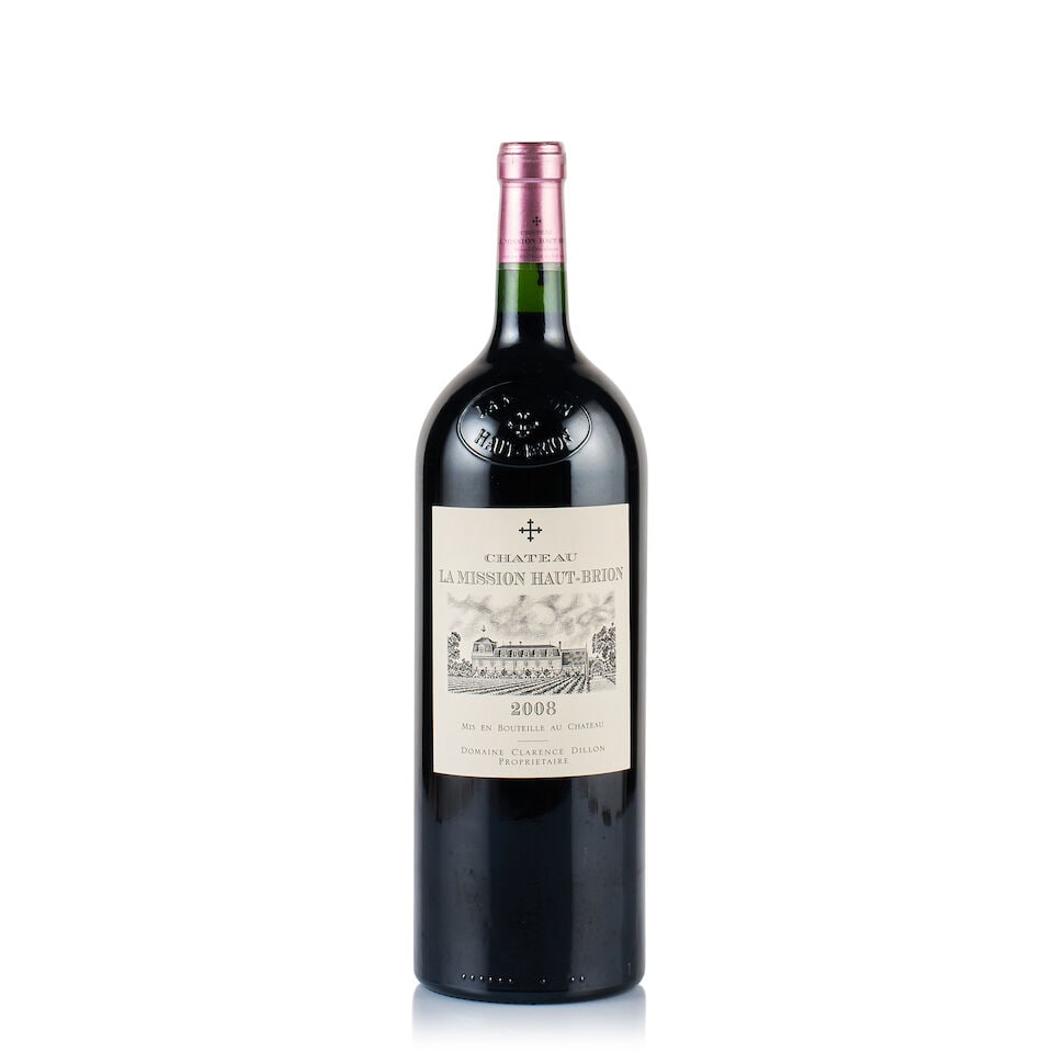 Château La Mission Haut-Brion, Pessac-Léognan, Grand Cru Classé, 2008 (1 x Magnum): Château La Mission Haut-Brion, Pessac-Léognan, Grand Cru Classé, 2008 (1 x Magnum) Region: Bordeaux Fill Level: into neck Capsule: plastic wrapped, ok Cork: ok Label: excellent appearan