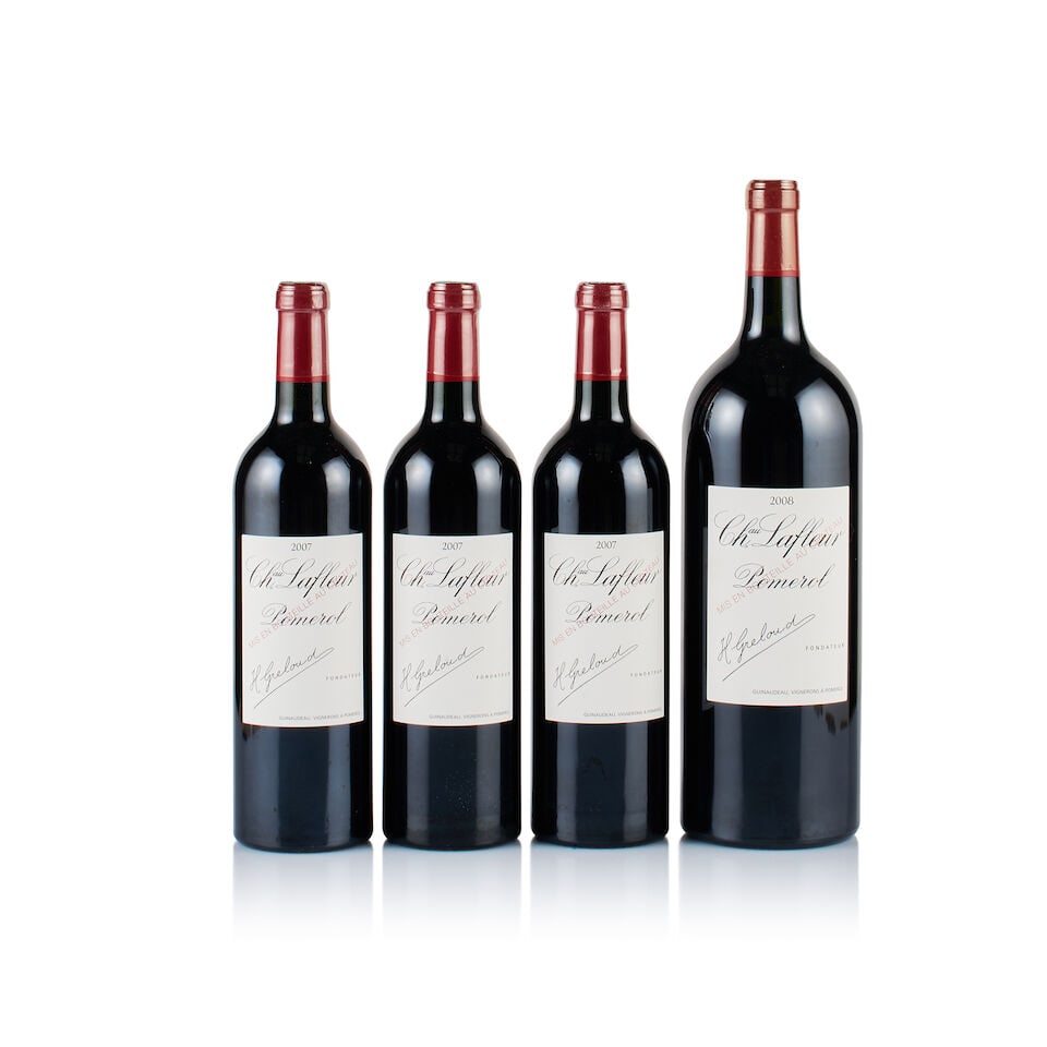 Château Lafleur, Pomerol, 2007 & 2008 (3 x 750ml & 1 x Magnum) - 4