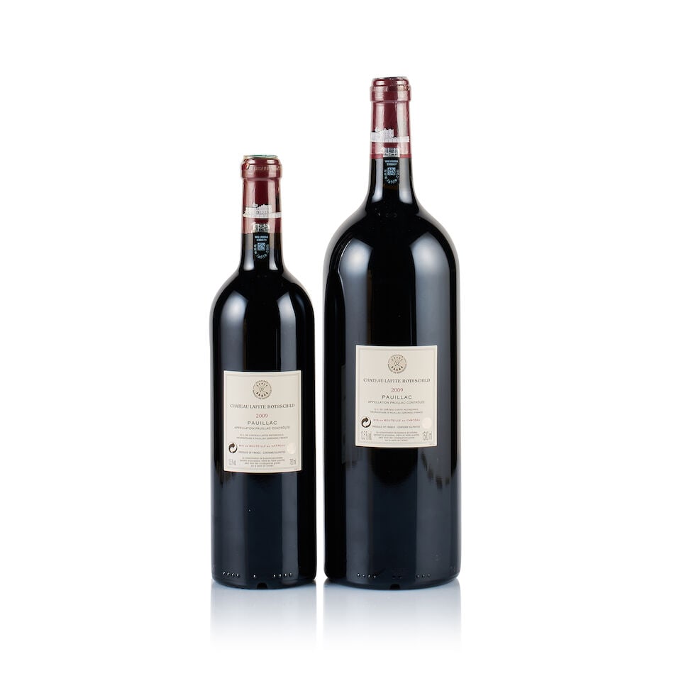Château Lafite Rothschild, Pauillac, 1er Grand Cru Classé 2009 (1 x 750ml & 1 x Magnum) - 3