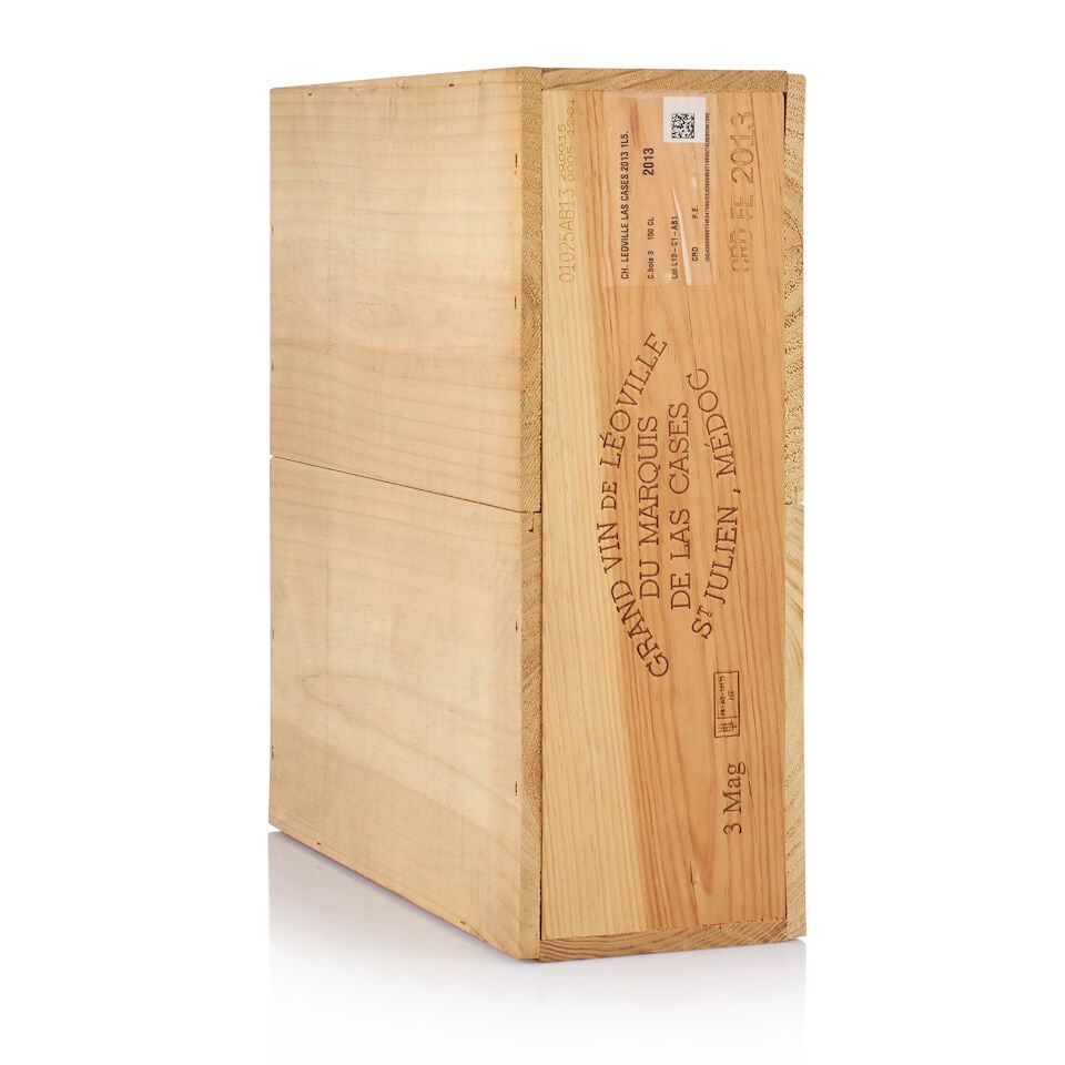 Château Léoville Las Cases, Saint-Julien, Grand Cru Classé, 2013 (3 x Magnum): Château Léoville Las Cases, Saint-Julien, Grand Cru Classé, 2013 (3 x Magnum) Region: Bordeaux Packaging: original wooden case Miscellaneous: not open For further information on this