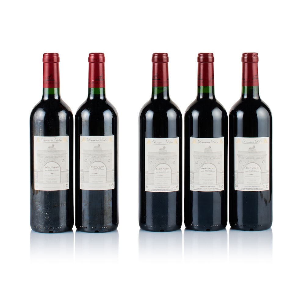 Château Léoville Las Cases, Saint-Julien, Grand Cru Classé, 2005 & 2006 (5 x 750ml) - 3