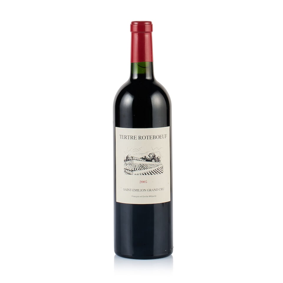 Château Tertre-Roteboeuf, Saint-Emilion Grand Cru, 2005 (1 x 750ml): Château Tertre-Roteboeuf, Saint-Emilion Grand Cru, 2005 (1 x 750ml) Region: Bordeaux Fill Level: base of neck Capsule: ok Cork: ok Label: good appearance Packaging: neutral carton Alcohol Content