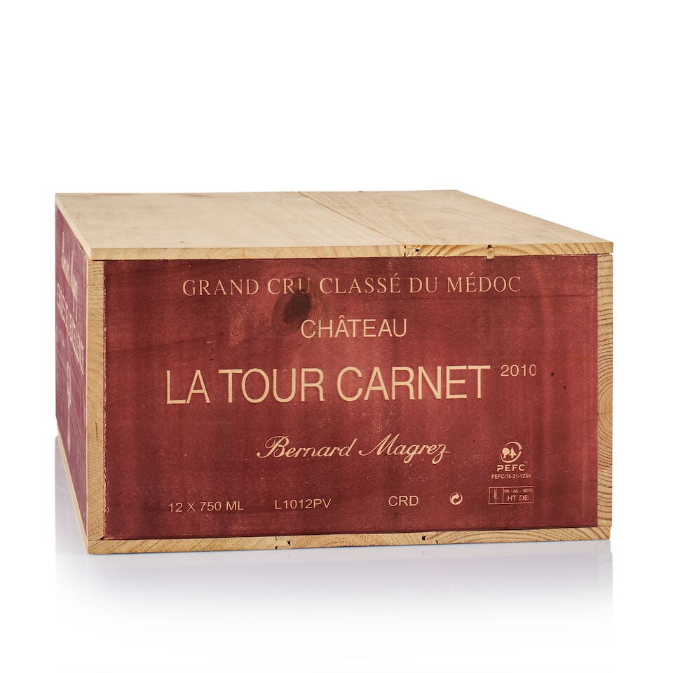 Château La Tour Carnet, Haut-Médoc, Grand Cru Classé, 2010 (12 x 750ml) - 2