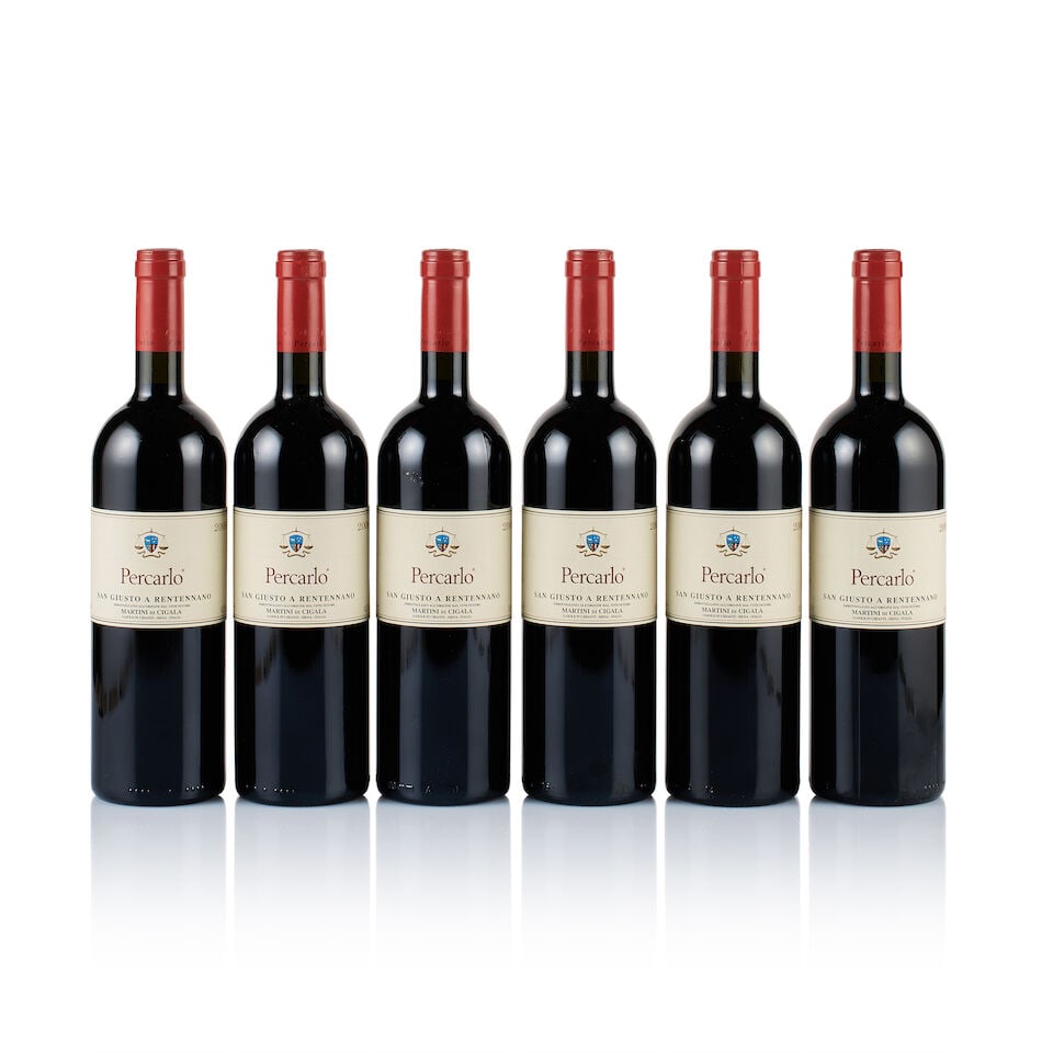 San Giusto a Rentennano, Toscana, Percarlo, 2006 (6 x 750ml): San Giusto a Rentennano, Toscana, Percarlo, 2006 (6 x 750ml) Region: Tuscany Fill Level: into neck Capsule: ok Cork: ok Label: good appearance Packaging: original carton Alcohol Content: 14.5% For