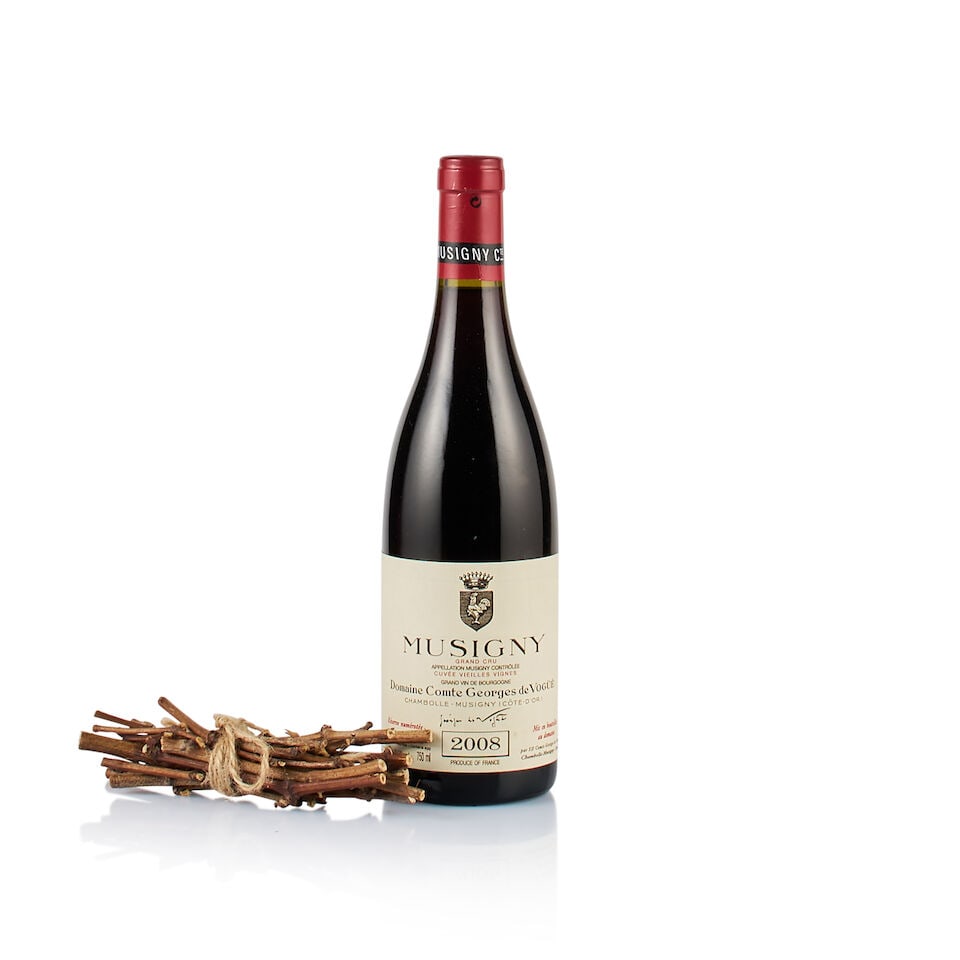 Domaine Comte Georges de Vogüé, Musigny Grand Cru, 2008 (1 x 750ml): Domaine Comte Georges de Vogüé, Musigny Grand Cru, 2008 (1 x 750ml) Region: Burgundy Fill Level: good Capsule: ok Cork: ok Label: good appearance Packaging: neutral carton Alcohol Content:
