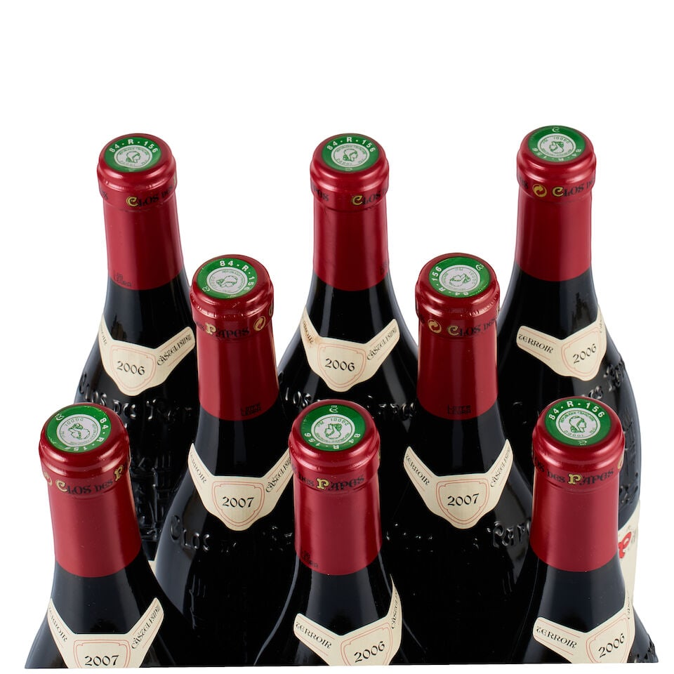 Clos des Papes, Châteauneuf-du-Pape, 2006 & 2007 (8 x 750ml) - 2