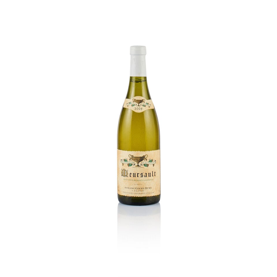 Domaine Coche-Dury, Meursault, 2008 (1 x 750ml): Domaine Coche-Dury, Meursault, 2008 (1 x 750ml) Region: Burgundy Fill Level: under 0.5cm bellow base of capsule Capsule: ok Cork: ok Label: good appearance Packaging: neutral carton Alcohol Content: