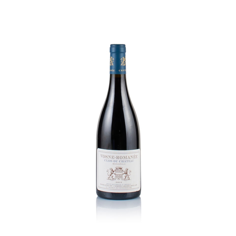 Domaine du Comte Liger-Belair, Vosne-Romanée, Clos du Château, Monopole, 2012 (1 x 750ml): Domaine du Comte Liger-Belair, Vosne-Romanée, Clos du Château, Monopole, 2012 (1 x 750ml) Region: Burgundy Fill Level: under 0.5cm below base of capsule Capsule: ok Cork: ok Label: very