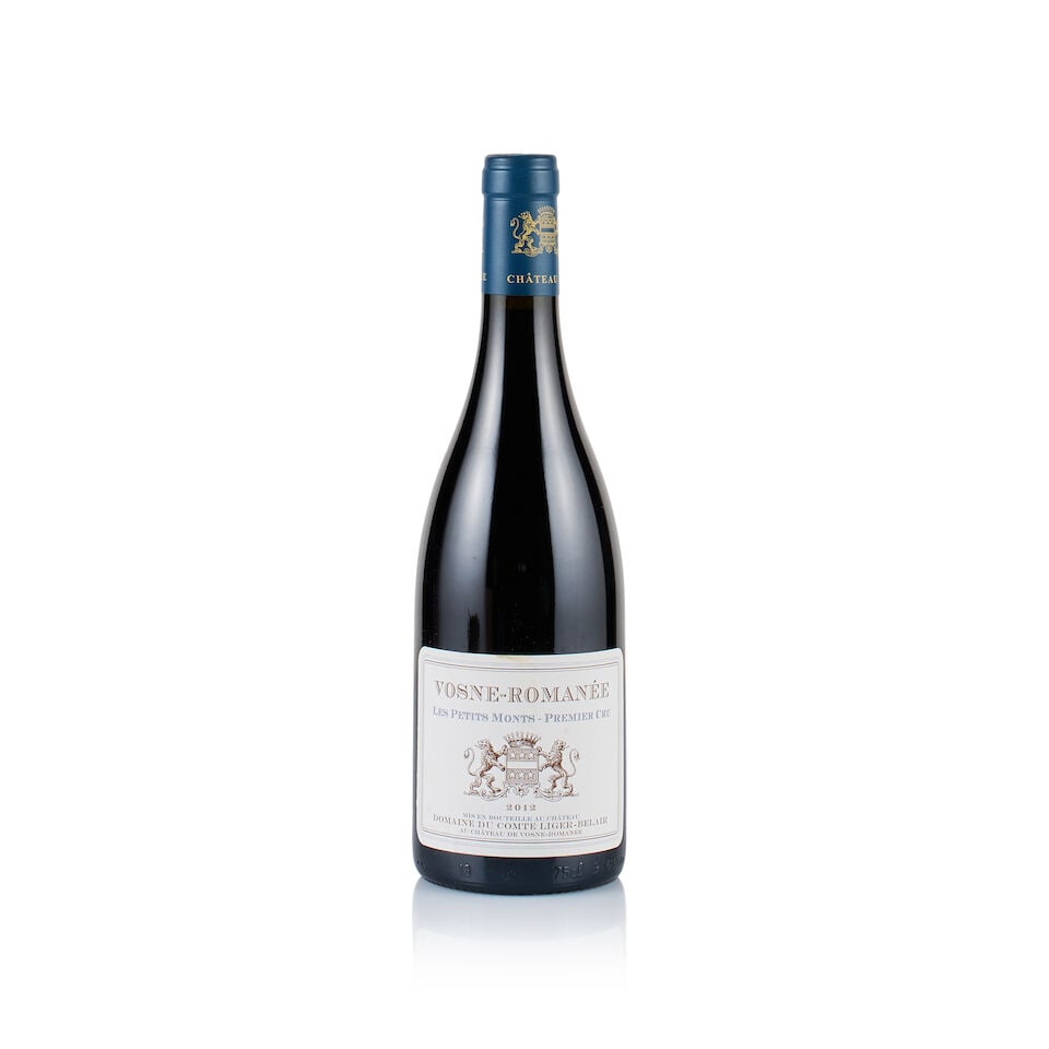 Domaine du Comte Liger-Belair, Vosne-Romanée 1er Cru, Les Petits Monts, 2012 (1 x 750ml): Domaine du Comte Liger-Belair, Vosne-Romanée 1er Cru, Les Petits Monts, 2012 (1 x 750ml) Region: Burgundy Fill Level: good Capsule: ok Cork: very slightly depressed Label: very slightly creased