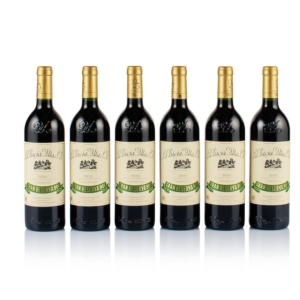 La Rioja Alta, Rioja, Gran Reserva 904, 2005 (6 x 750ml): La Rioja Alta, Rioja, Gran Reserva 904, 2005 (6 x 750ml) Region: Spain Fill Level: into neck Capsule: ok Cork: ok Label: excellent appearance Packaging: original carton Alcohol Content: 13.5% For furt