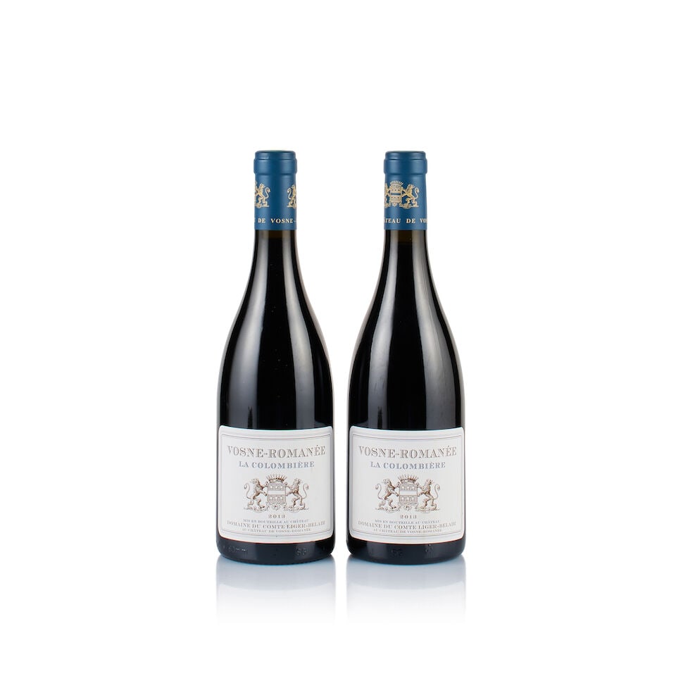 Domaine du Comte Liger-Belair, Vosne-Romanée, La Colombière, 2013 (2 x 750ml): Domaine du Comte Liger-Belair, Vosne-Romanée, La Colombière, 2013 (2 x 750ml) Region: Burgundy Fill Level: 1x under 0.5cm below base of capsule, 1x under 1cm below base of capsule Capsule:
