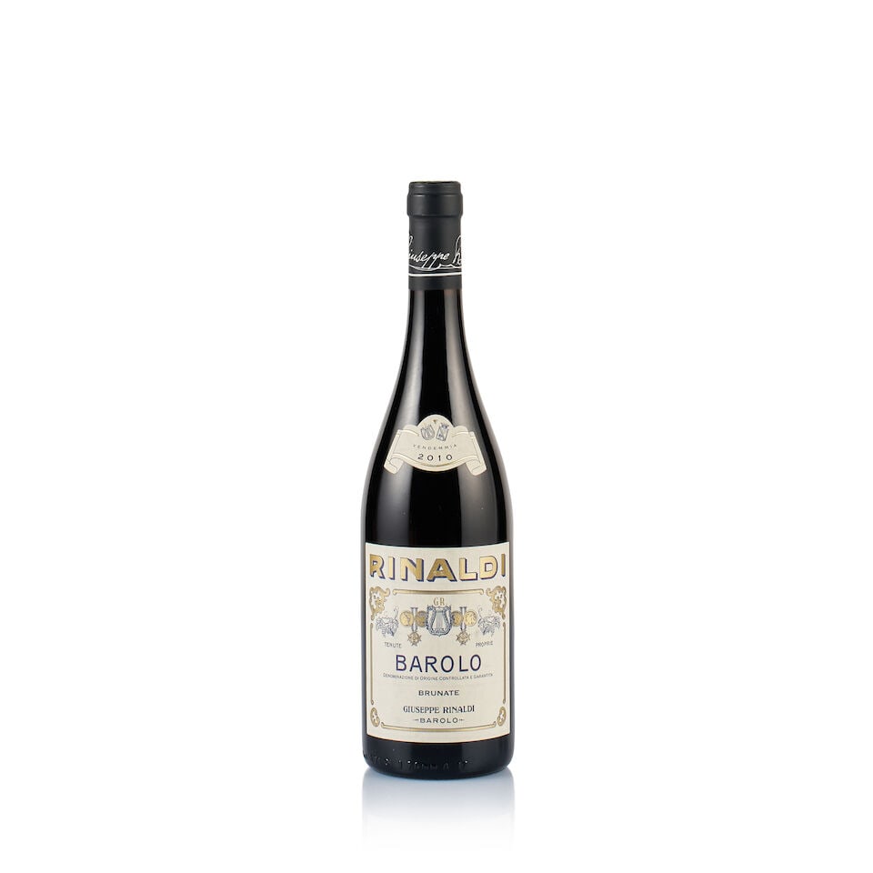 Giuseppe Rinaldi, Barolo, Brunate, 2010 (1 x 750ml): Giuseppe Rinaldi, Barolo, Brunate, 2010 (1 x 750ml) Region: Piedmont Fill Level: good Capsule: ok Cork: ok Label: slightly stained Packaging: neutral carton Alcohol Content: 14% For further informatio