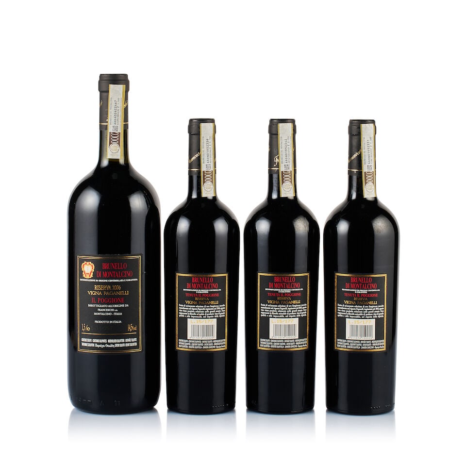 Il Poggione, Brunello di Montalcino, Vigna Paganelli, 2006 & 2010 (3 x 750ml & 1 x Magnum) - 3