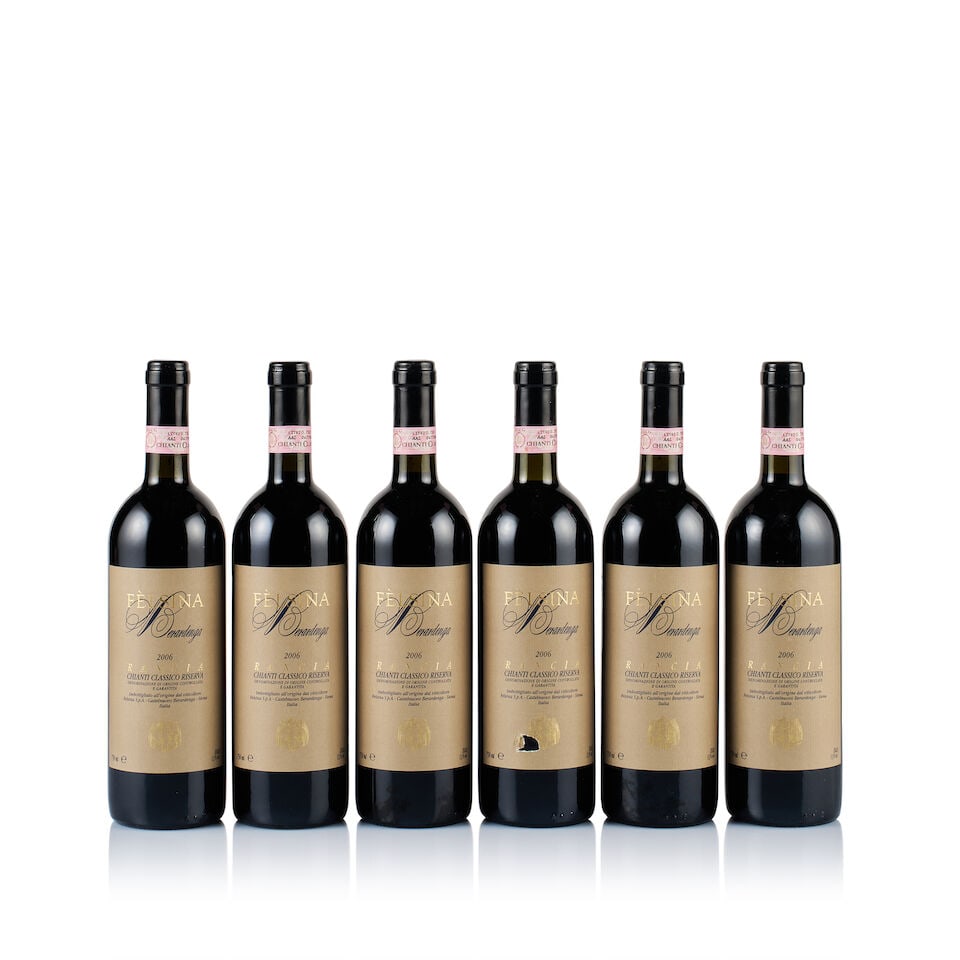 Fattoria di Felsina, Chianti Classico, Riserva Rancia, 2006 (6 x 750ml): Fattoria di Felsina, Chianti Classico, Riserva Rancia, 2006 (6 x 750ml) Region: Tuscany Fill Level: 2x base of neck, 4x into neck Capsule: ok Cork: ok Label: 5x excellent appearance, 1x nicked Packagi