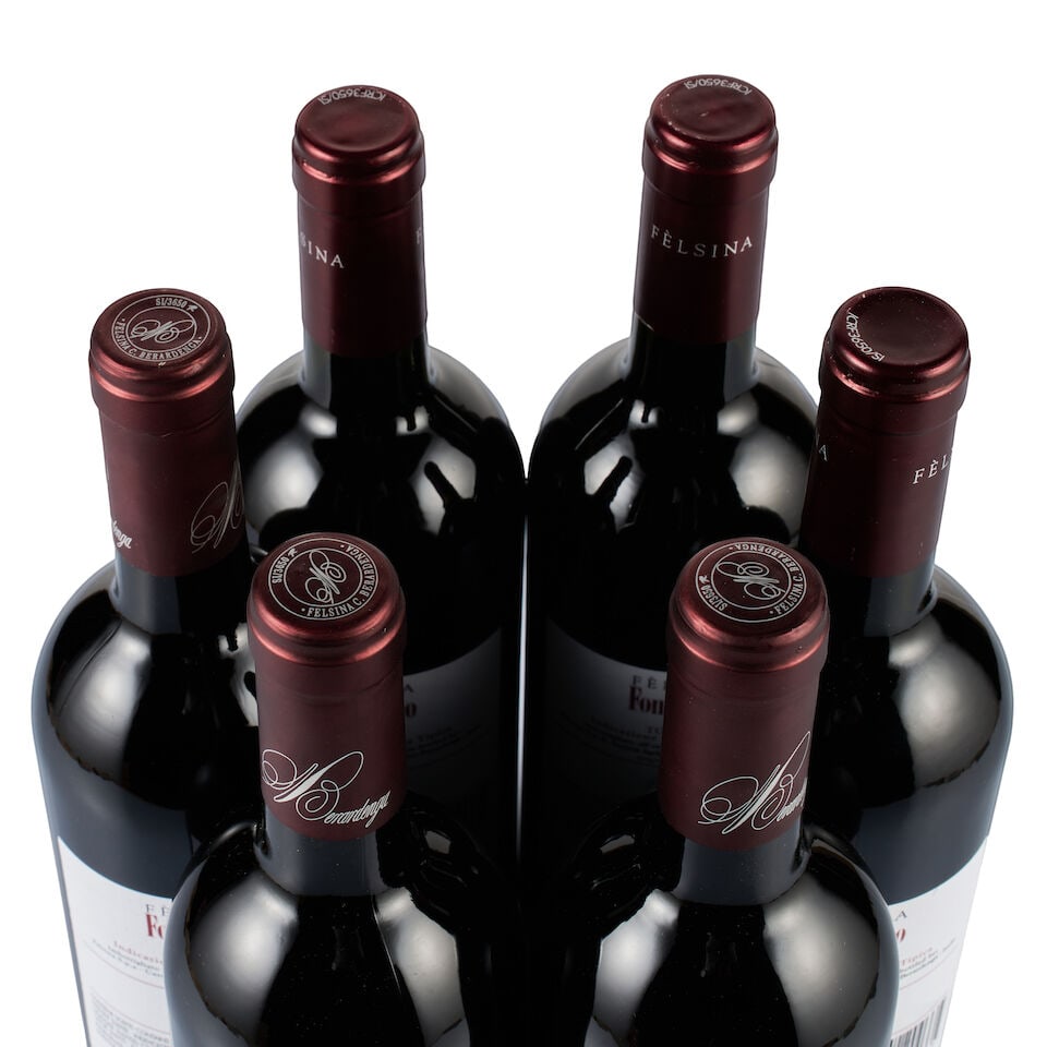 Fattoria di Felsina, Toscana, Fontoro, 2008 & 2012 (6 x 750ml) - 2
