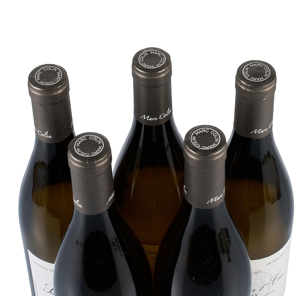 Marc Colin & ses Fils, Saint-Aubin, En Remilly White, 2015 (5 x 750ml) - 2