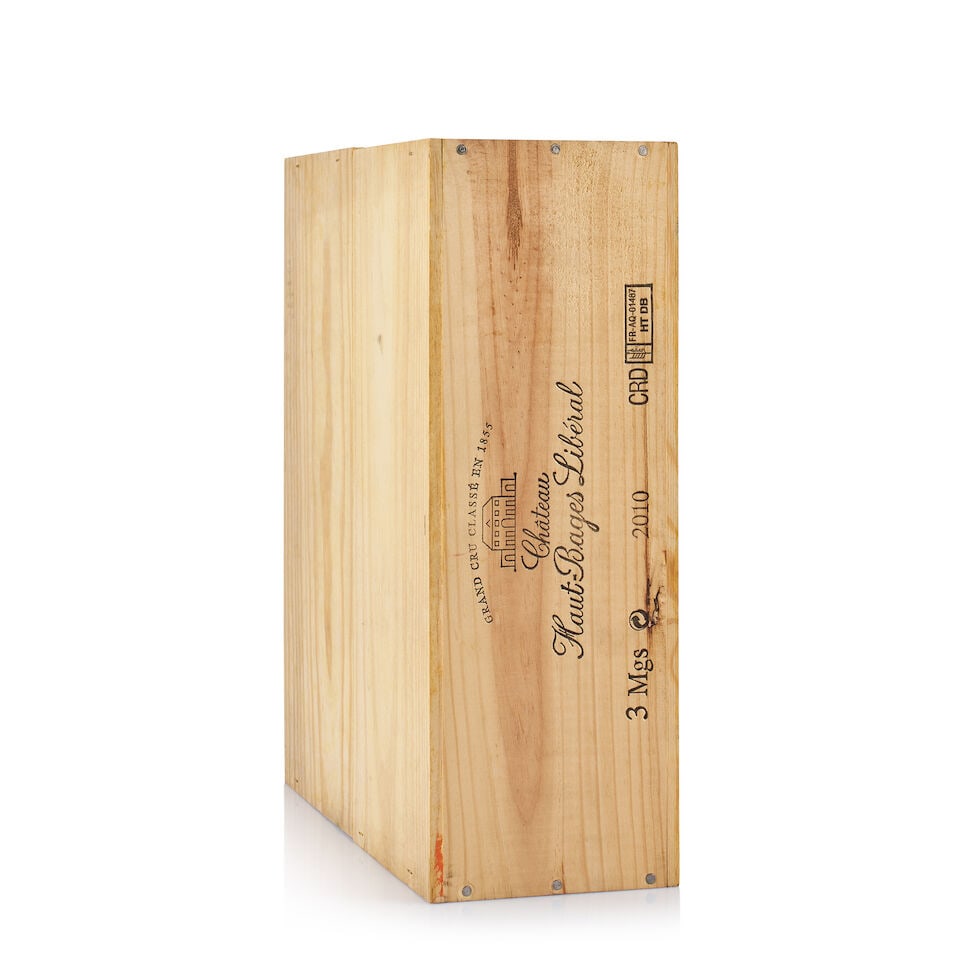 Château Haut-Bages Libéral, Pauillac, Grand Cru Classé, 2010 (3 x Magnum): Château Haut-Bages Libéral, Pauillac, Grand Cru Classé, 2010 (3 x Magnum) Region: Bordeaux Packaging: original wooden case Miscellaneous: not open Lot to be sold without reserve. For fu