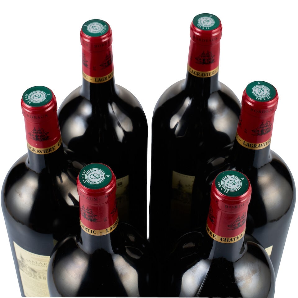 Château Malartic Lagravière, Pessac-Léognan, Grand Cru Classé, 2009 (6 x Mag... - 2