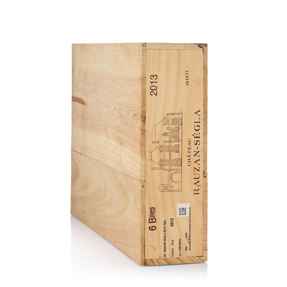 Château Rauzan-Ségla, Margaux, Grand Cru Classé, 2013 (6 x 750ml): Château Rauzan-Ségla, Margaux, Grand Cru Classé, 2013 (6 x 750ml) Region: Bordeaux Packaging: original wooden case Miscellaneous: not open For further information on this lot please vis
