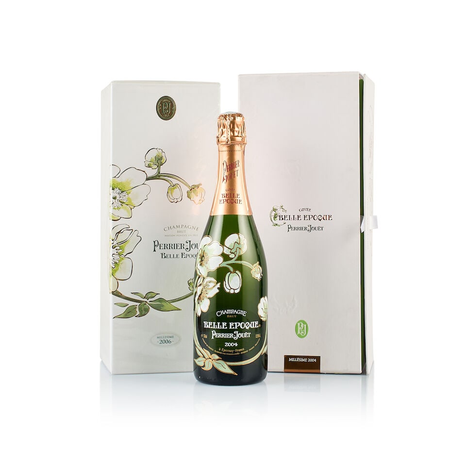 Champagne Perrier-Jouët, Belle Epoque, Brut, 2004 & 2006 (2 x 750ml): Champagne Perrier-Jouët, Belle Epoque, Brut, 2004 (1 x 750ml) Region: Champagne Fill Level: excellent Capsule: ok Cork: ok Label: excellent appearance Packaging: original presentation box Alcohol