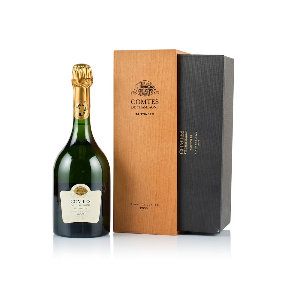Champagne Taittinger, Comtes de Champagne, Brut, 2005 (1 x 750ml) (1 of 4)