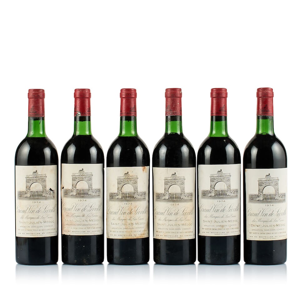 Château Léoville Las Cases, Saint-Julien, Grand Cru Classé, 1974 & 1976 (13 x 730ml) - 3