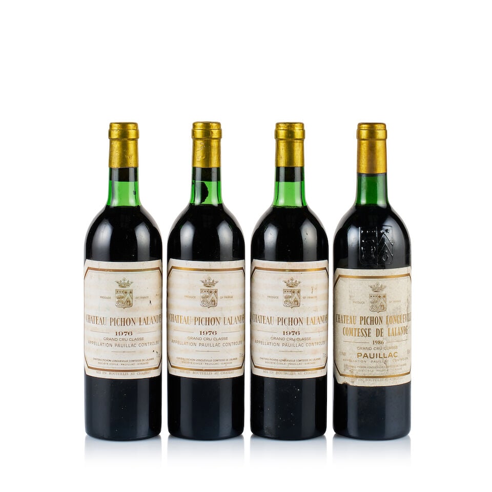 Château Pichon Longueville Comtesse de Lalande, Pauillac, Grand Cru Classé, 1976 & 198... (1 of 2)