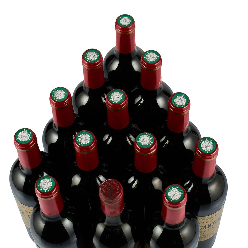Château Brane-Cantenac, Margaux, Grand Cru Classé, 1975 & 2001 (13 x 750ml) - 5