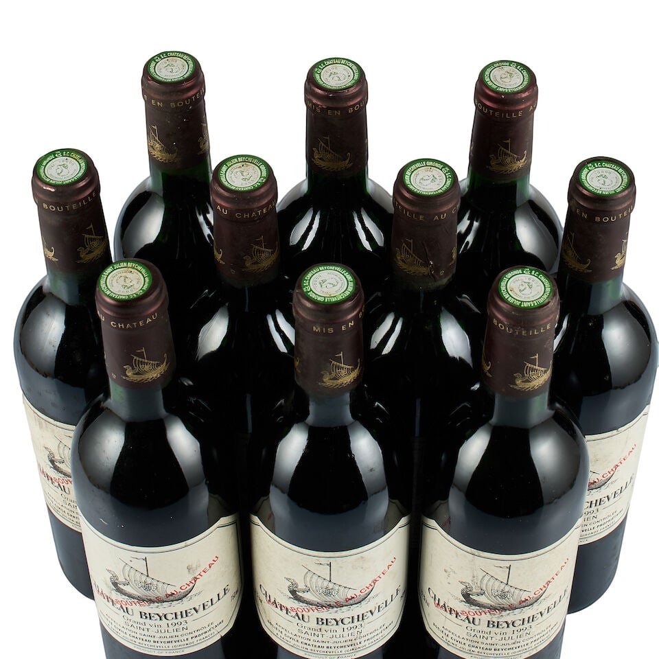 Château Beychevelle, Saint-Julien, Grand Cru Classé, 1993 (10 x 750ml) - 2