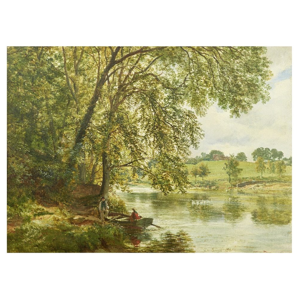 Samuel Bough RSA (British, 1822-1878) Bothwell Castle from the Clyde (1 of 1)