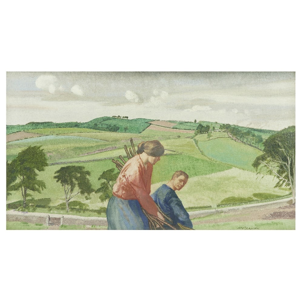 Archibald A. McGlashan RSA (British, 1888-1980) Castle Semple landscape (1 of 1)