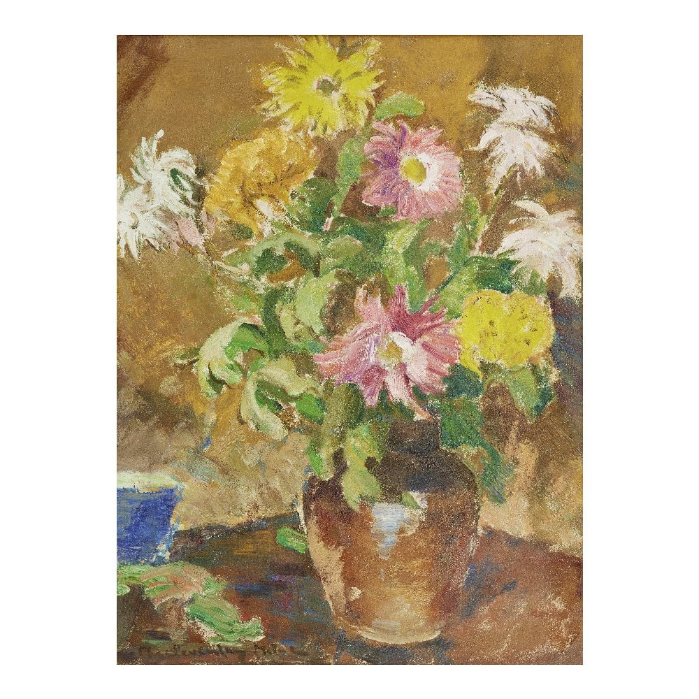 John Maclauchlan Milne RSA (British, 1885-1957) Flowerpiece (1 of 1)