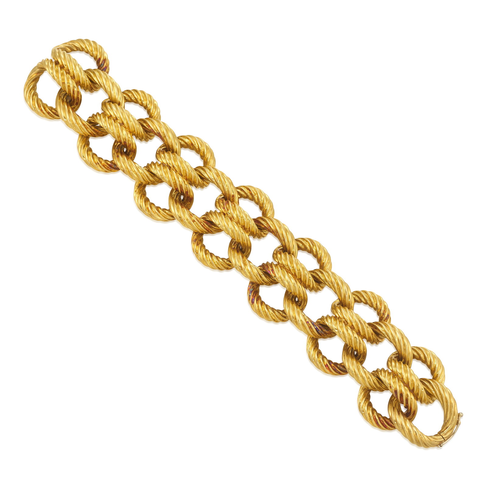 AN 18K GOLD BRACELET (1 of 1)