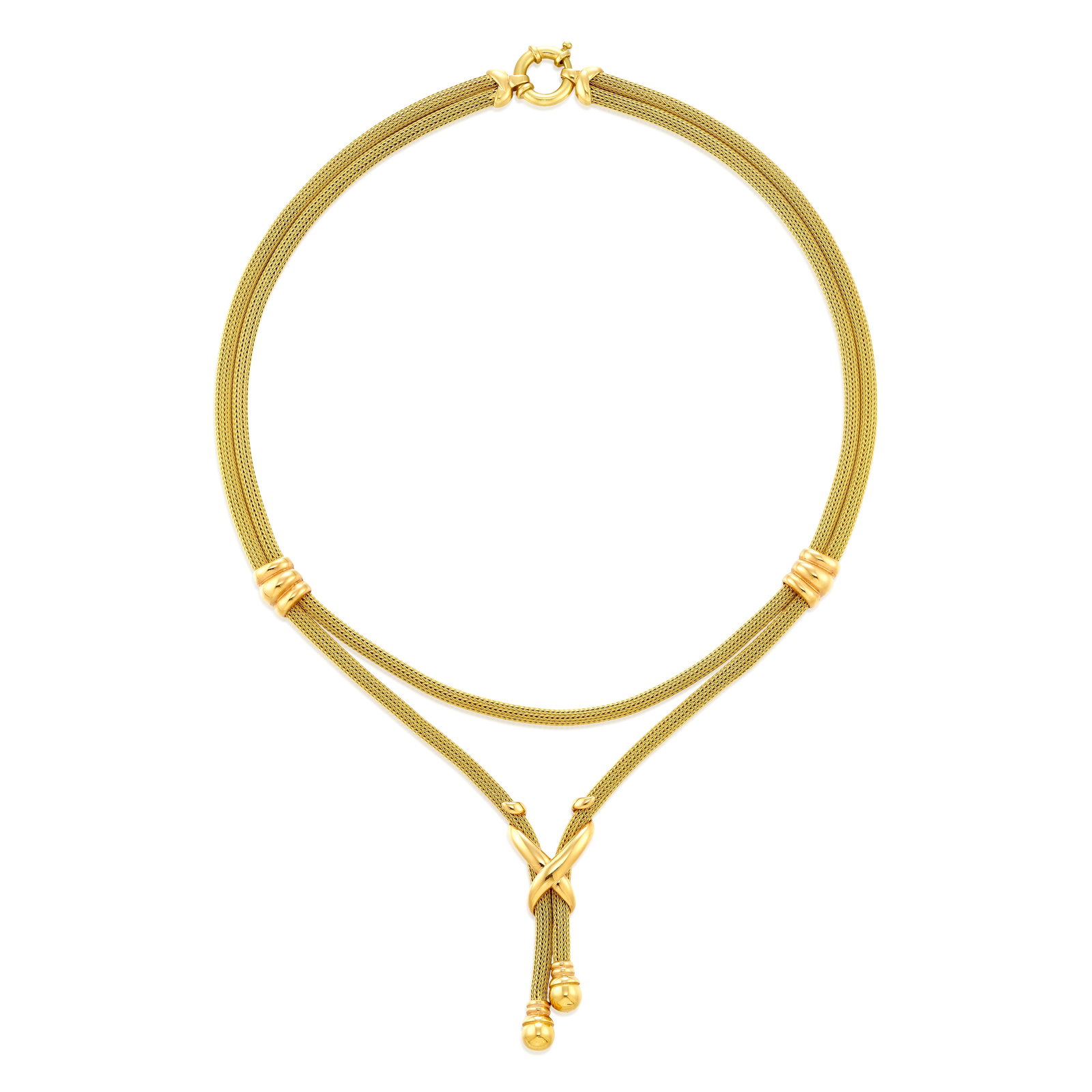 AN 18K GOLD NECKLACE (1 of 1)