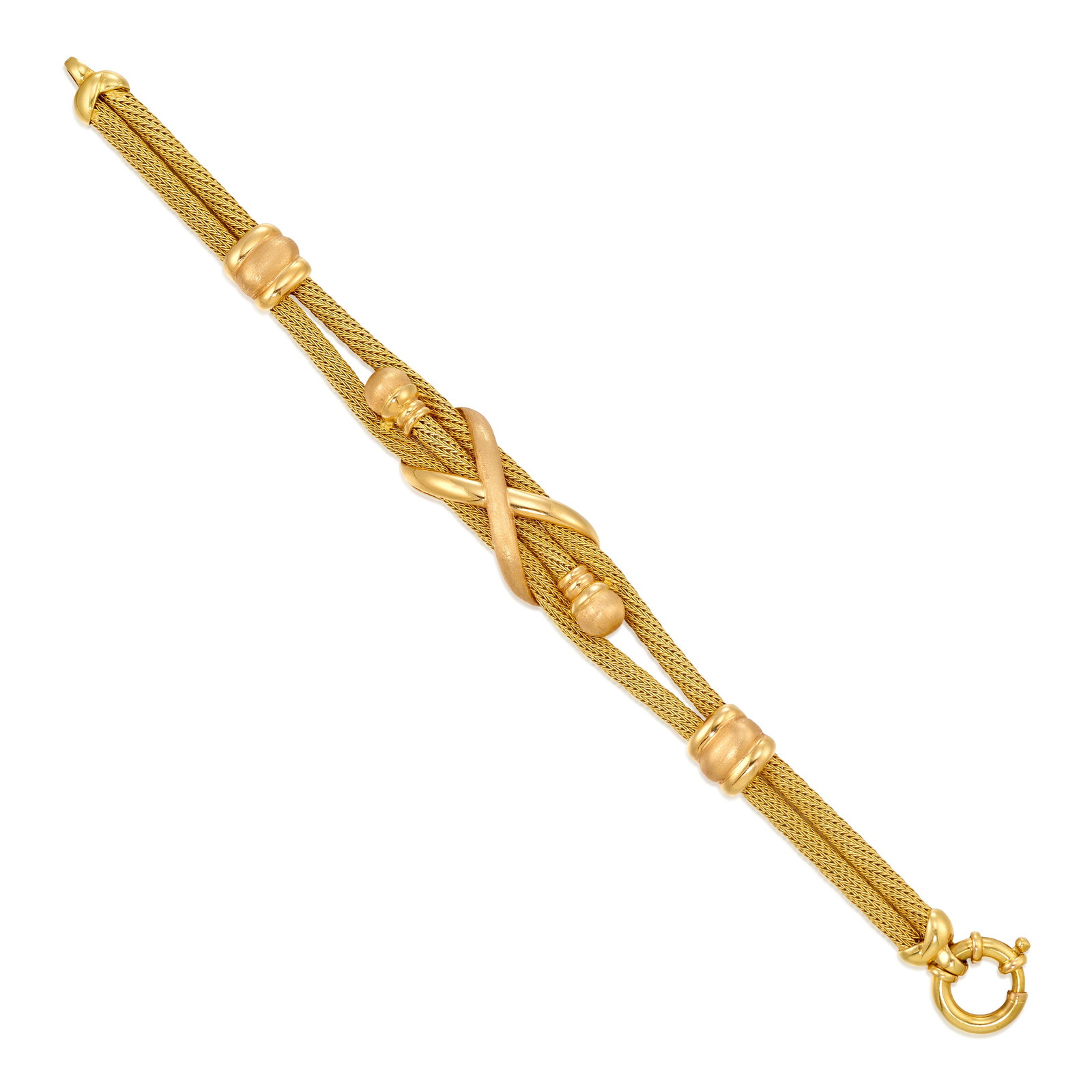 AN 18K GOLD BRACELET (1 of 1)