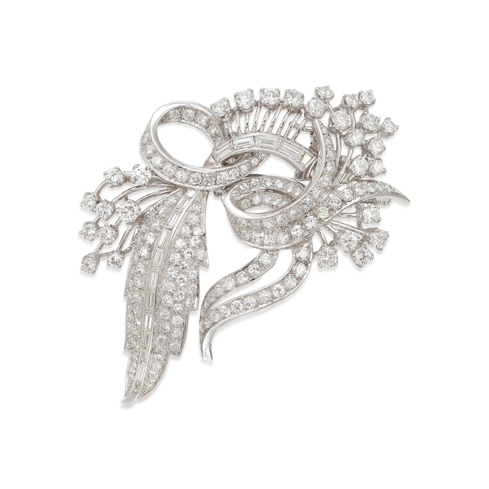 A DIAMOND CLIP/BROOCH (1 of 1)