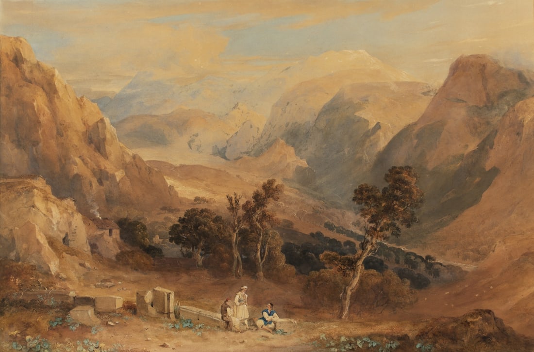 HUGH WILLIAM WILLIAMS (British, 1773-1829) Vue de Delfi (1 of 1)