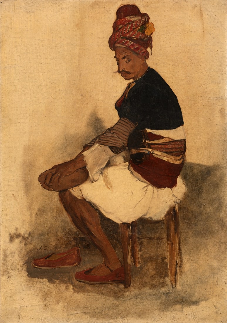 NICHOLAOS GYSIS (1842-1901) Le Zeybek (1 of 1)