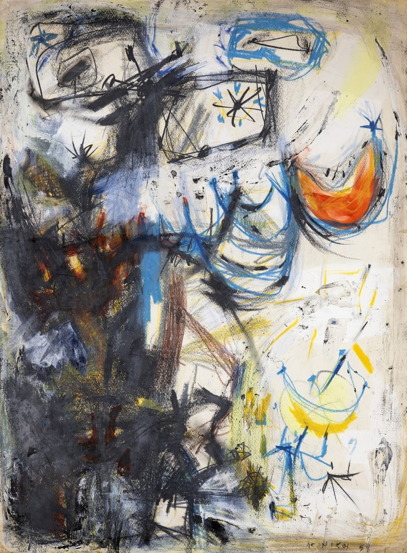 NIKOS KESSANLIS (1930-2004) Sans titre, 1958 (1 of 1)