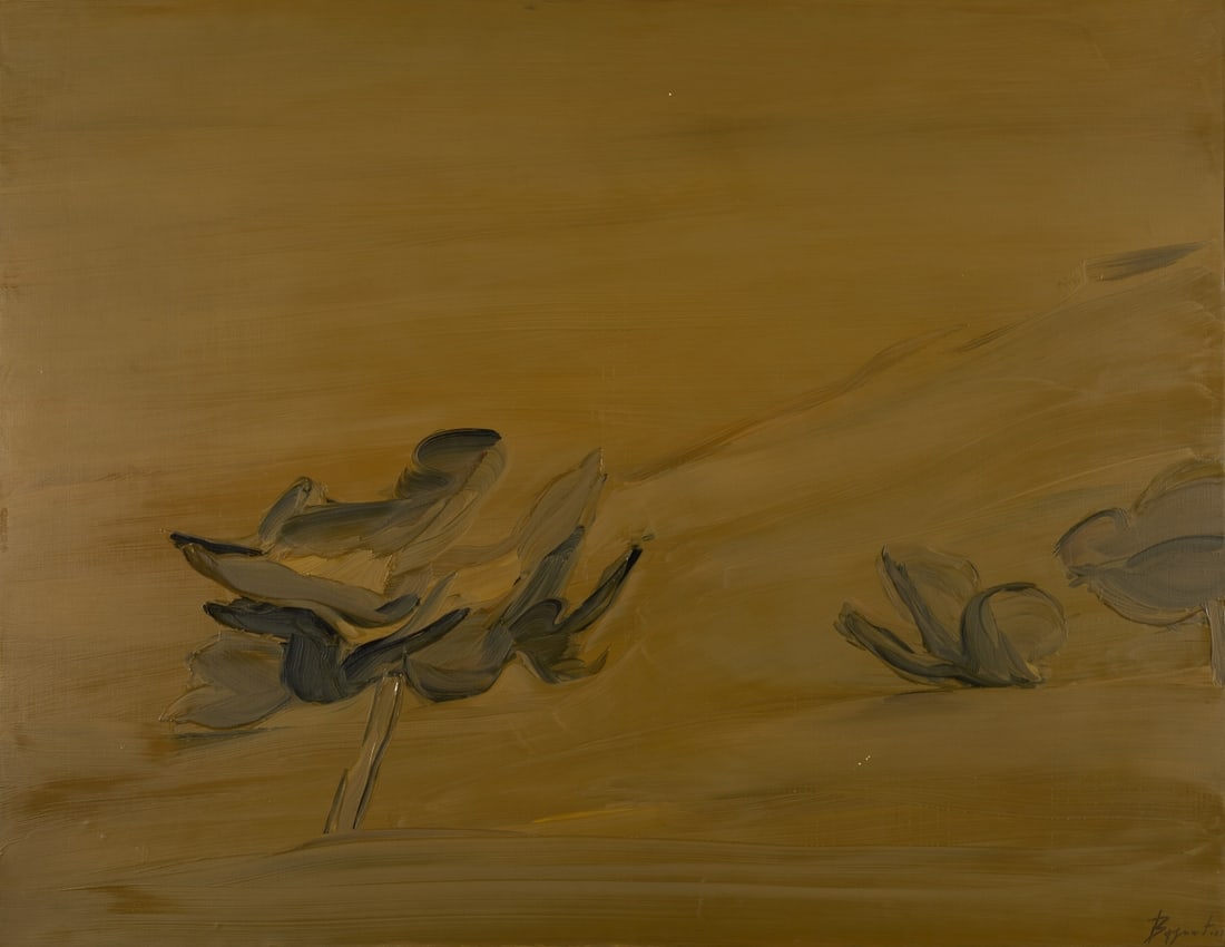 DIKOS VYZANTIOS (1924-2007) Paysage jaune (1 of 1)
